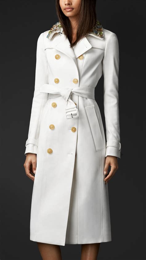 white burberry trench coast|are burberry trench coats waterproof.